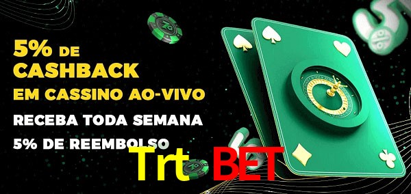 Promoções do cassino ao Vivo Trt Bet
